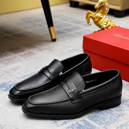 工厂价 菲拉格幕 Ferragamo 新款男士休闲套脚鞋官网原版1:1开模，原单品质做工精细，高端奢华鞋面采用进口意大利头层牛皮奢华水染皮内里橡胶耐磨防滑大底，