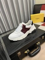 出厂价： Fendi.芬迪 新款 精品休闲鞋 原版高品质鞋面进口飞织网布拼接制作 真皮内里加厚乳胶鞋垫版型时尚 动感十足原版芬迪舒适大底 简洁大方运动休闲。码数