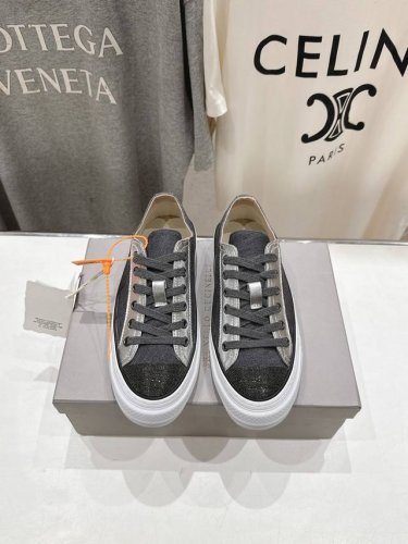 高版本出厂380 Brunello Cucinelli 新款Bc经典休闲鞋运动鞋系列单鞋 bc是意大利知名品牌，极简主义风格，复古又高级！简约又大气，属于非常耐