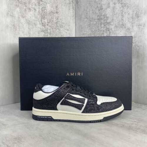 新款上架 灭世版本 直接冲正 Amiri 23Ss Skel-Top骨头鞋 原装模具 楦头 高端订单 专供国外 非市场通货版本 新配色陆续上架 尺码：35-45