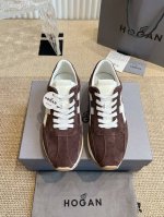 情侣HOGAN 霍根 运动休闲鞋复古时尚厚底鞋 2025早春新品86er系列H671运动休闲鞋复古时尚厚底鞋，以经典而不失时尚的设计演绎品牌风格，纪念品牌诞生之
