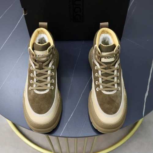 澳洲进口加厚羊毛 品牌：UGG正品代购 尺码：男39-44 45订做 等级： 官网1:1 材料： 头层真皮防水防冻鞋面 鞋口牛皮 真羊毛内里 原版大底 轻便