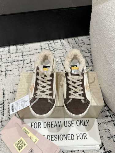 女款 代购级Ggdb 24 秋冬新款纯羊毛鞋Golden Goose Deluxe Brand Super-Star Ggdb 星星小脏鞋 ，火红程度比小白鞋还