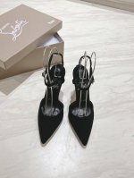 顶级版原版盒 Christian Louboutin 2024s原版做货重工CL 经典Condora Pump系列高跟凉鞋～ 材质：进口绒面羊皮 内里：粒面珠光