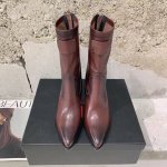 顶级品质 A.S 98 Fw24 New Arrival～ A.S 98 2024秋冬新款高跟尖头短靴 超出圈的复古尖头靴，美德拉随性氛围拉满 这款复古时髦战靴