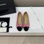 出厂价 顶级品质 一直都在升级的chanel单鞋 2024Ss 顶级版本 Hk海外代购 原版1:1切割而成 Chanel香奈儿万年经典蝴蝶结 圆头芭蕾舞鞋 好品