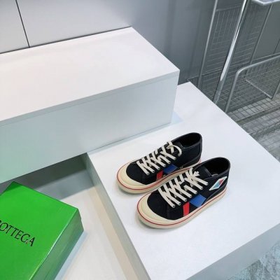 高品质出厂高邦 ！顶级品质情侣款！Bottega Veneta 葆蝶家2025春夏Bv新款首发Eliot情侣款时尚运动鞋复古帆布鞋球鞋！ Bv全新的 Eli以复