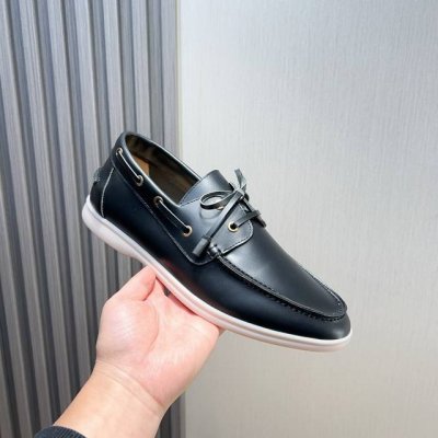 工厂价 Loro Piana 情侣款-新款莫卡辛鞋 鞋面选用原版头层牛皮，搭配橡胶鞋底，经典之作 繁复的匠艺工序、精心考究的结构，令鞋款轻盈而柔软，让您行走舒适
