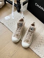 Chanel 24K 饼干大头鞋高低帮！ 顶级版本！对版尼龙毛织面料 原版一致耐磨发泡底 码数：35-41 定制不退不换