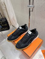 顶级版本 男10Hermes 爱马仕休闲鞋情侣款H家 四季新品运动鞋H家 heros 运动鞋新品简约鞋面牛皮牛筋面，轻盈舒适透气！运动感十足！顶级精品size