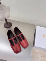 玛丽珍 方头 包子鞋工艺 精致做工 方头单鞋 极简风 The Row 经典 手工制作 高版本入 酒红色 小羊皮 360 原生态 工艺 对版 明星同款 时尚感满满