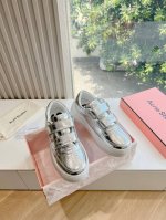 G035代购级别现货供应高版acne Studios经典魔术贴平底笑脸真皮休闲板鞋运动女鞋小白鞋 面料：牛皮 内里：原版网 鞋底：原版开模 尺码：35-41 4