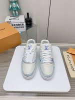出厂 高版本 新色 情侣码 顶级代购版本 Lv Trainer 情侣限定系列休闲运动篮球鞋 颜值担当 上脚帅炸 每个颜色都是巨巨巨好看 潮人必备单品 原版订制压