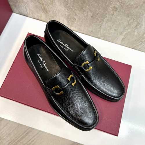 原单品质品牌：Ferragamo 菲拉格慕标准码：男码38 44 45可以定做等级：官网同款 高品质男鞋材料：定制头层小牛皮 搭配水染牛皮内里 牛皮踮脚 原版防