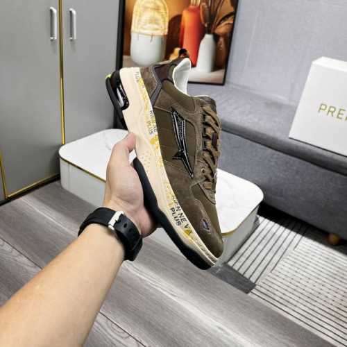 工厂价 Premiata 普瑞米亚达 时尚、运动、休闲、慢跑、普瑞米亚达意大利名品百年历史，所有工艺全手工打造，米“字一样的logo简称米字鞋 完美的融合了传统