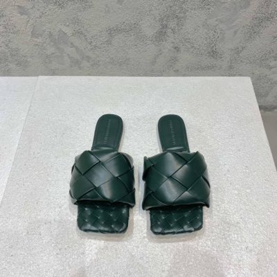 工厂P价P 顶级高版本 代购品质 原版开发Bottega Venetass火爆经典款夏季大编织平底方凉拖鞋。Bv女士经典款Lido抢手大编织凉鞋爆款，Ins&小