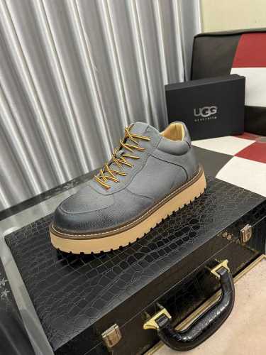 澳洲进口加厚羊毛 品牌：UGG 尺码：39 44 等级： 官网1:1 材料： 头层真皮防水防冻鞋面 真毛内里 原版防滑 柔软 耐磨大底 款式类别：男士休闲鞋