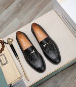 出厂价 原版 水染牛里 古驰GUCCI 官网款正装鞋 意大利進口牛皮顶级进口水染牛皮内里精细手工制作 原版底，实物拍摄實物更好看 标准码数38-44码