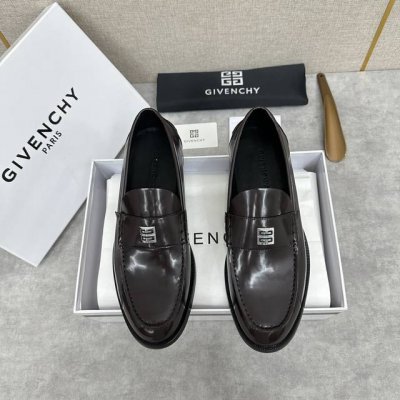 Gvx 新品 纪梵*希 男士乐福鞋皮鞋 采用进口牛皮 开边珠亮 翻毛皮皮打造 一脚蹬便鞋 品牌4G五金扣贯穿鞋面 一脚蹬穿着 进口水染牛皮内里 牛皮垫脚原版真皮