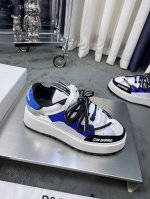商品商标: Dolce&Gabbana 杜嘉&班纳正码码数: 35-44，45 46定做商品材料: 鞋面意大利牛皮拼接布料鞋面，羊皮垫网布内里，鞋底：原厂特供原