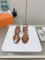 出厂390（高版本） Hermes24Ss春夏新款粗跟凉鞋 高端订制 ，独家产品 ，行业最高版本 正品开模定制 贴合工艺 完对美版正品Logo，独家对版品正字体