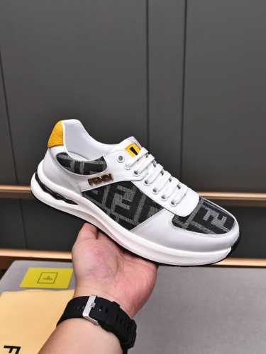 PP FENDI 芬迪 F家火爆小单品男鞋男鞋高端品牌最新力作：鞋面采用头层牛皮FD专用材料羊皮里制作让行走更加便捷舒适，惊世之作，与官方的质量相比美的1：1复