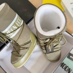 顶级版本：布款 Moon Boot 经典月亮靴 Icon Nylon尼龙高筒 户外 防水 雪地靴 棉靴 原版购入开发 做货 这款moon Boot 月亮靴ico
