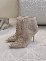 出厂价 Dio*新款网纱水钻高跟短靴 bling bling闪出银河系 经典鞋型超级修饰脚型 衣橱里单万能钥匙非它莫属 一步一优雅 值得每一位女生拥有 鞋面进口