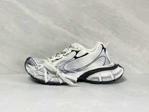 官方定制 原装级别 Balenciaga巴黎世家3Xl网布系带做旧低帮老爹鞋男女款 香槟金色 #巴黎世家十代 中端无敌性价比版本 官方全套配件鞋盒 鞋带 防尘纸