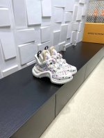 顶级版本： Louis Vuitton 村上隆联名款 LV驴牌L家Archlight经典 老爹鞋 DIY装饰 动物图案 拱桥 运动鞋 太空鞋原版购入开发 做货