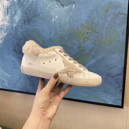 长期做货 顶级芯片高版本ggdb小脏鞋羊毛里情侣款黄金鹅星星羊羔毛毛毛鞋golden Gse Deluxe Brand Super Tar N双正品拆解打版#