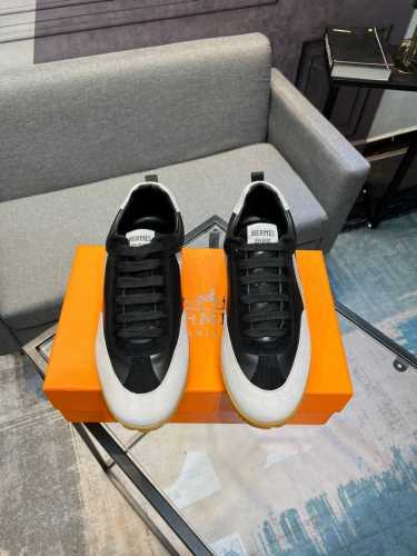 Hermes 爱玛仕-高端品质 原单-鞋面：牛皮反绒拼接设计-内里：进口混种羊皮-大底：Tpr发泡 橡胶：双色组合成型大底-超高品控 做工精细：凸显 高端 贵气