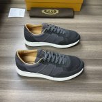 tod'S 托德斯 -高端品质 原单 -鞋面：纳帕打孔小牛皮、磨砂小牛皮、品牌帆布、鞋舌空压品牌logo -内里：水染牛皮 -大底：超轻tpu发泡；双色成型大底