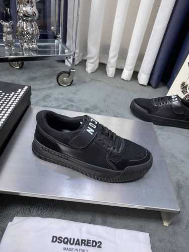 商品商标: Dsquared2 D2次方 正码码数: 38-44 45.46定制 商品材料: D2秋季新款时尚潮流，采用多种材料制作，布里羊皮垫，魔术贴系带方式
