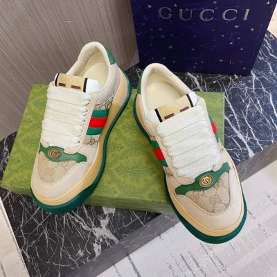 顶级版本 代购级版本Gucci 古驰fw24 New Arrival～G家胖丁情侣款 小脏鞋新品 顶版！原版8900，拆卸copy，附正品图穿了就舍不得脱下来，