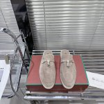 男+10 #情侣 代购级 Loro Piana 乐悠翩雅 25 升级版本 情侣 乐福 半拖 Lp是意大利顶级奢侈品牌 低调奢华 设计都是一贯纯色系 简单、细节巧