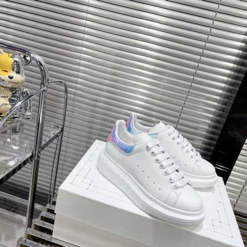 橙子出厂价 AlexanderMcQueen 亚历山大 麦昆 MCQ 情侣款小白鞋厚底增高休闲鞋 运动鞋板鞋 热销经典款 男女同款底厚：4.5CM码数：35-4