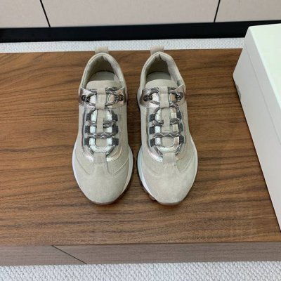 Brunell* Cucinell* 新款休闲运动鞋 鞋面采用进口牛绒纯手工串联珠链配饰！内里垫脚是高密斜纹棉布，原版开模大底！上脚超舒适码数：35-42 35