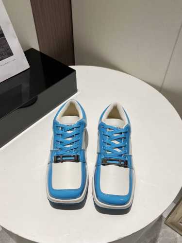 Calvinluo I Cube Sneaker潮牌 方块鞋 低帮休闲方头运动鞋 滑板鞋 球鞋从经典双色运动鞋的设计元素出发calvinluo将休闲运动鞋的标识