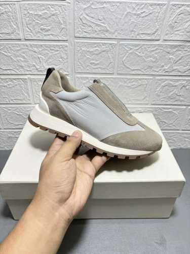 工厂价： Brunello Cucinelli 新款BC经典休闲鞋运动鞋系列单鞋 BC是意大利知名品牌，极简主义风格，复古又高级！简约又大气，属于非常耐看的款式