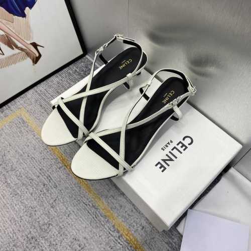 出厂价 Celine 赛琳 2024顶级专柜 早春新款 官网上新 独家首发 赛琳c L 早春猫跟凉鞋 性感凉鞋 小猫跟 凉鞋 时装周新款 T台同款 早春顶级复刻