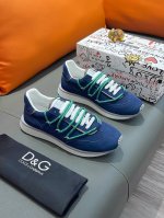 商品名称：D&G 杜嘉班纳 正规码数: 38-44 休闲鞋 商品材料：精选 牛皮鞋面，柔软羊皮内里；原厂大底。