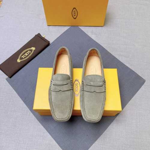 Tods 托德斯豆豆鞋新款男士首选品牌款式新颖时尚独特潮流迎合各种场合不失优雅气质高端大气 牛反绒水染牛皮里防滑耐磨橡胶大底码数38-44