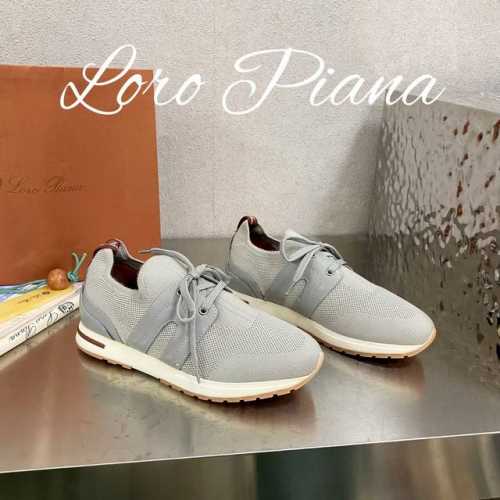 出厂价顶级版本 女 男 Loro Piana 诺悠翩雅 运动鞋 这款鞋面 Wish 针织羊毛与聚酯纤维混纺运动鞋采用非常复杂的独特工艺制成。轻盈舒适，非常适合闲