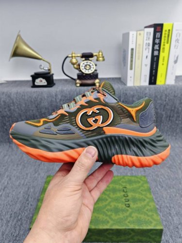 男加10 2025年早春gucci古驰 Ripple系列 波浪鞋 情侣款 休闲 运动鞋 老爹鞋原版购入开发 做货 这款gucci Ripple系列运动鞋采用创新