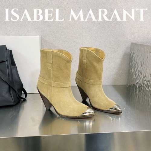 出厂价 Isabel Marant 伊莎贝尔 满满家族风格的一款经典短靴标准的欧美风格代表铁头系列最新配色高靴 原版独家开模做旧纯钢五金 鞋面:头层高丝光牛反绒