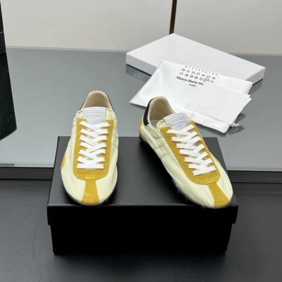 主推款 女 ；男50 情侣款 高版本！Maisonmargiel* Mm6马吉拉2025最新德训休闲鞋小白鞋运动鞋 鬼才设计师品牌，一个轻奢品牌上脚很百搭哦，也