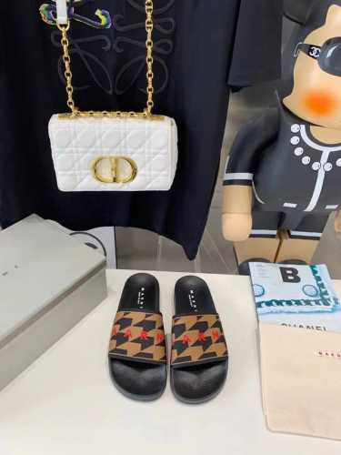 跑量价 Marni 新款编织拖鞋原版一比一出货 穿出去跟正品0区别所有细节材料全部zp一致 码数:35-41