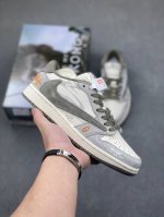 海外爆款限量发售！公司级 travis scott x fragment design x jordan air jordan 1 low og sp “悟空”