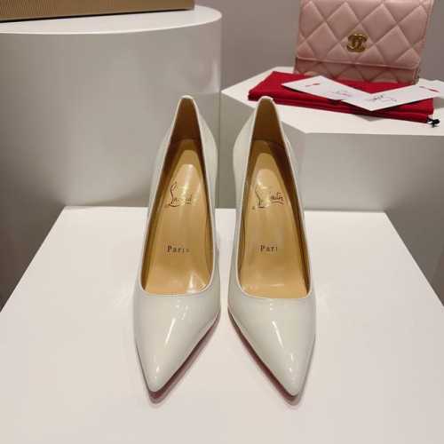 顶级版原版盒 Christian Louboutin s原版做货重工CL经典漆皮高跟鞋系列～ 鞋面：黑于红的极致冲突，完美诠释正装高跟鞋的经典，楦型线条感修长优